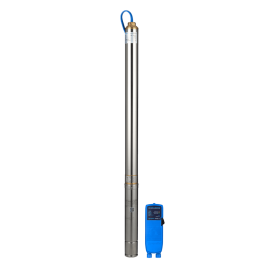 Насос скважинный с плавным пуском Aquario ASP1.5C-120-75(Р) (каб. 1,5м)