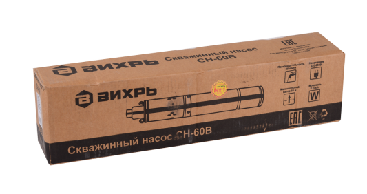 Скважинный насос Вихрь СН-60B 68/3/8