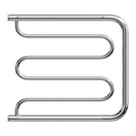 Полотенцесушитель водяной Point 600x600 Фокстрот с полкой, хром