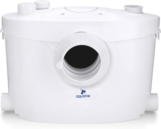 Канализационный туалетный насос измельчитель AquaTIM  AM-STP-400UP