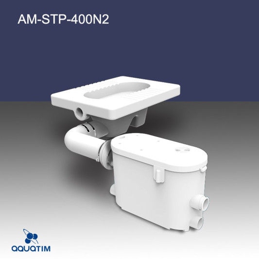 Канализационный фекальный насос измельчитель AquaTIM  AM-STP-400n2
