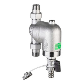 Фильтр FAR 100мкм, под манометр. Поворотное соединение НР 1/2"