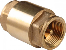 Обратный клапан с металлическим штоком TIM 1/2&quot;