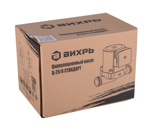 Циркуляционный насос Вихрь Ц-25/6 СТАНДАРТ 68/7/7